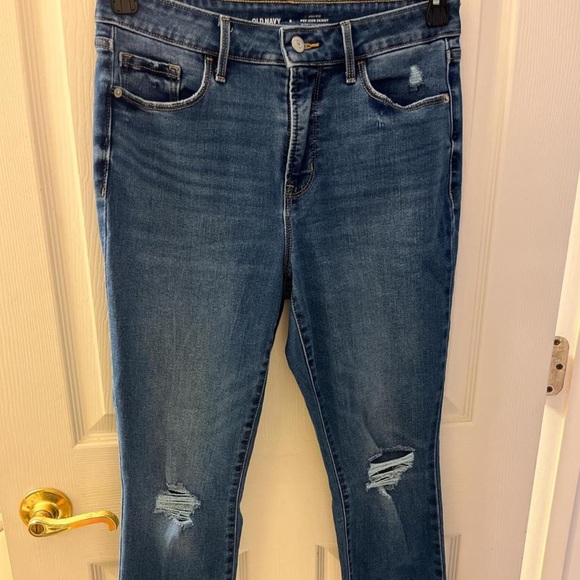 Old Navy Denim - Old Navy Women's Dark Blue Skinny Jeans